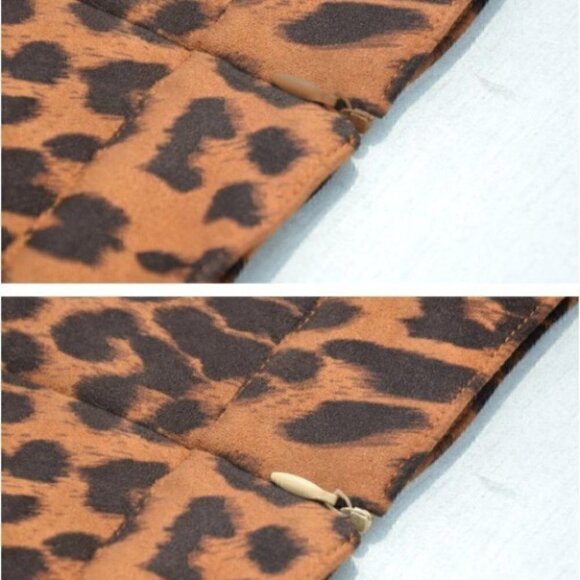 WILDSIDE leopard Print Mini Skirt - Picture 4 of 10